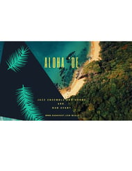 Aloha 'Oe Jazz Ensemble sheet music cover Thumbnail